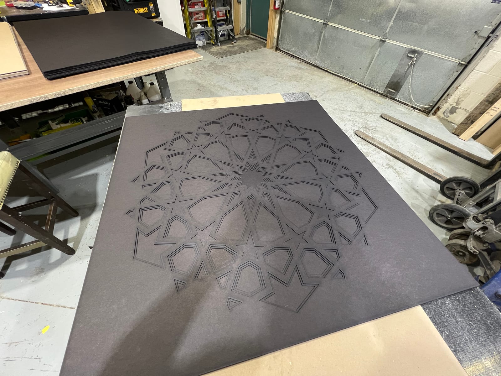 Geometric Seed in the studio — photo 2