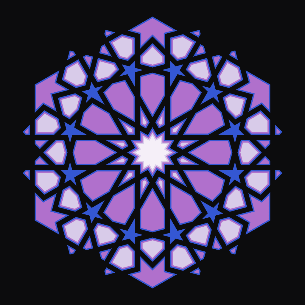 Geometric Midnight